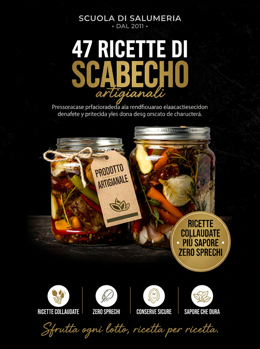 +47 RICETTE PREMIUM DI ESCABECHE ARTIGIANALI -60 %